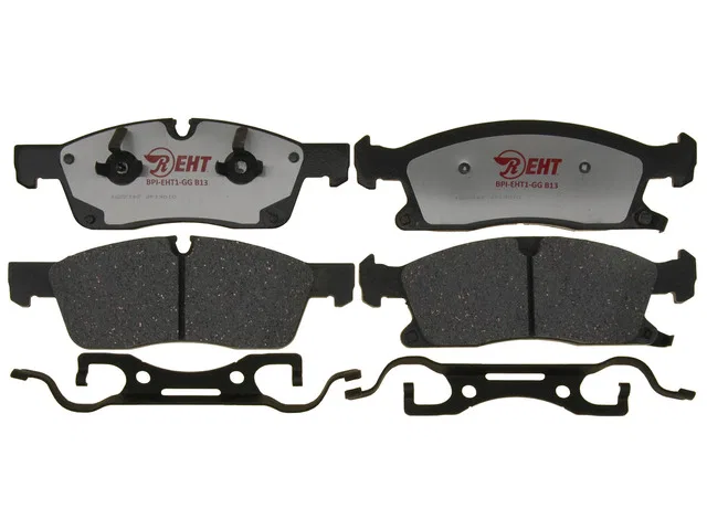 EHT1455H – R/M BRAKES Brake Pad, OE Replacement Hybrid Technology Includes Mounting Hardware